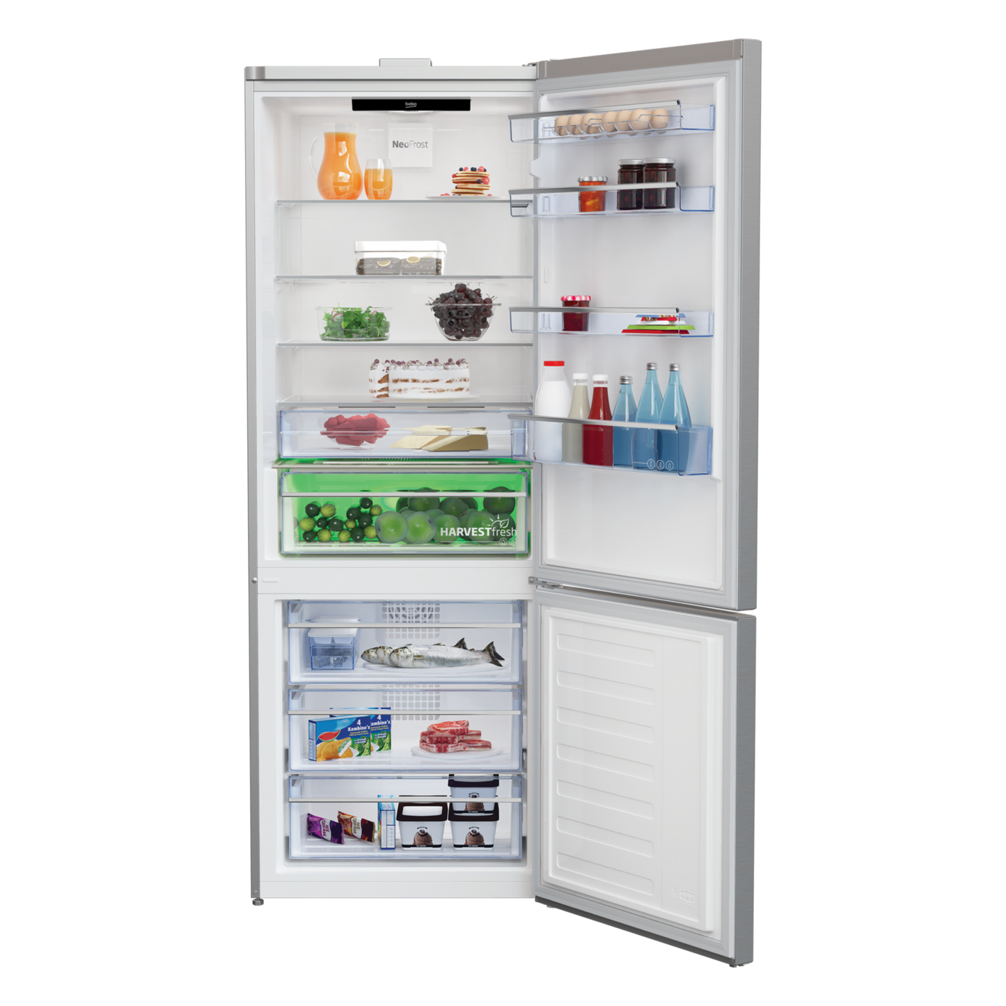 Beko 670514 EI No Frost Buzdolabı - Modern Tasarım ve Gelişmiş Teknoloji ile Gıda Tazeliği Sağlayın!