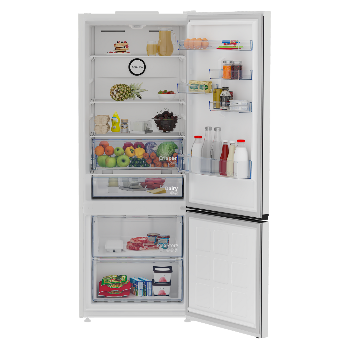 Beko 670475 MB No Frost Buzdolabı - Modern Tasarım ve Üstün Performans