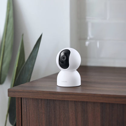 Xiaomi Akıllı Kamera C200, 1080p WiFi Kamera, Bebek Monitörü, İç Mekan Kamerası, Evcil Hayvan Kamerası, Gece Görüşü, 360° Dönen Başlık, Beyaz