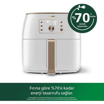 Philips HD9243/90 Airfryer Fritöz, 0.8 kg, 4.1 L Kapasite Siyah