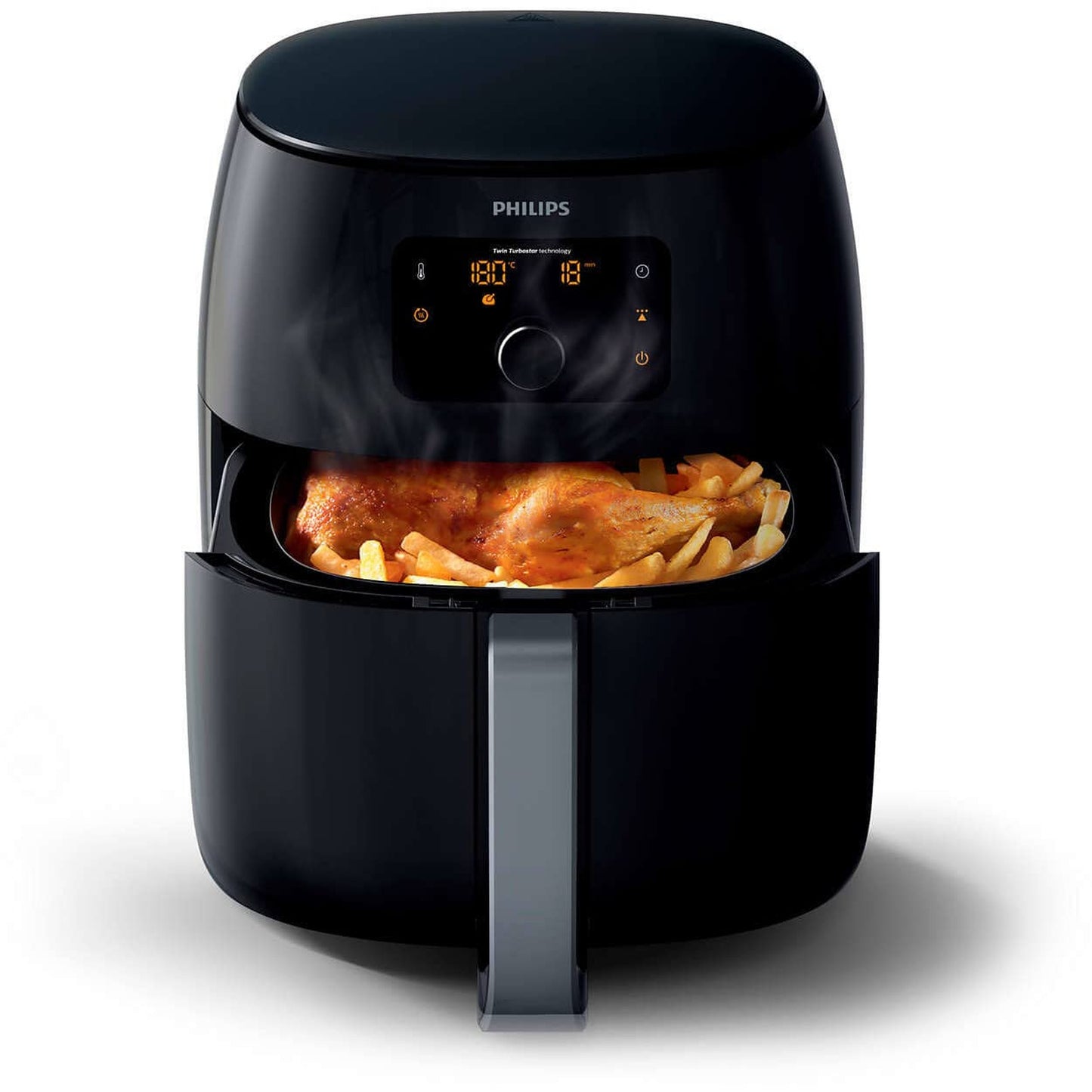Philips HD9243/90 Airfryer Fritöz, 0.8 kg, 4.1 L Kapasite Siyah