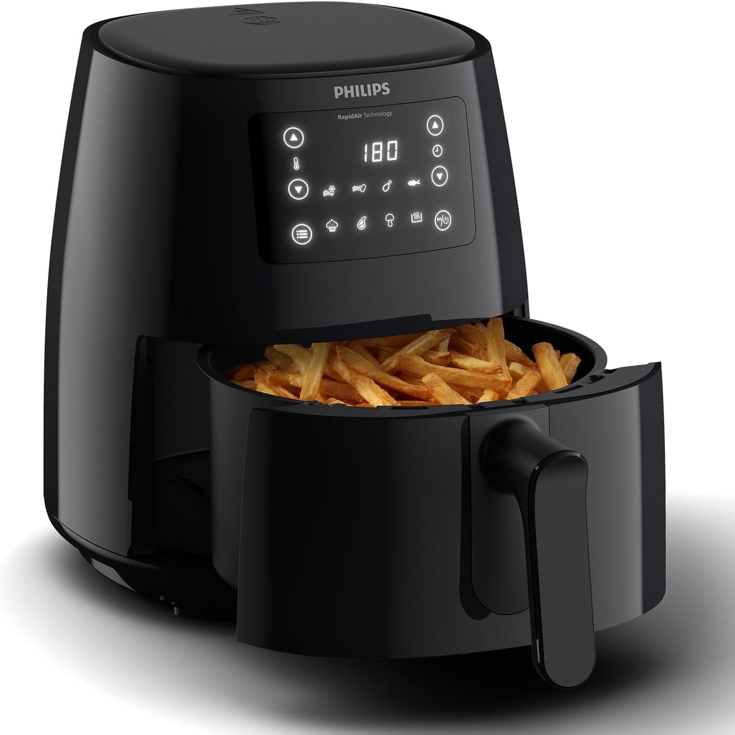 Philips HD9243/90 Airfryer Fritöz, 0.8 kg, 4.1 L Kapasite Siyah