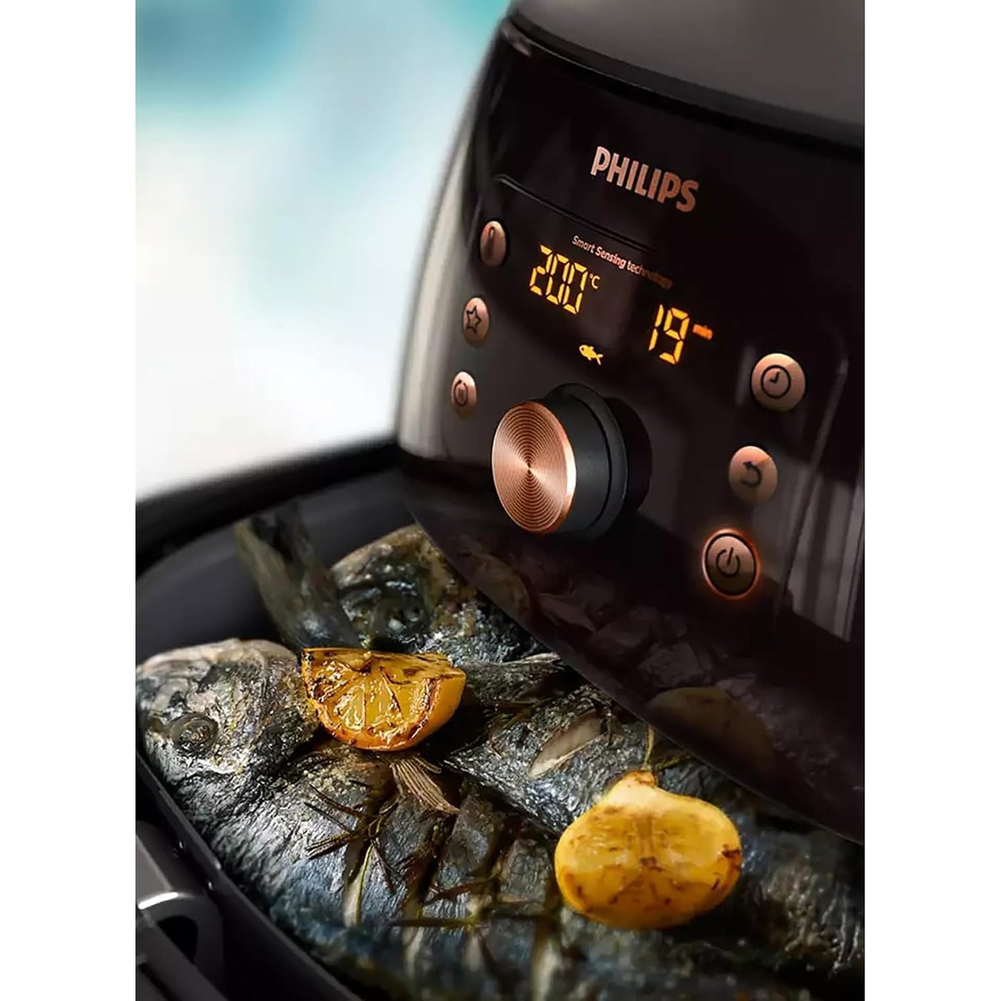 Philips HD9243/90 Airfryer Fritöz, 0.8 kg, 4.1 L Kapasite Siyah