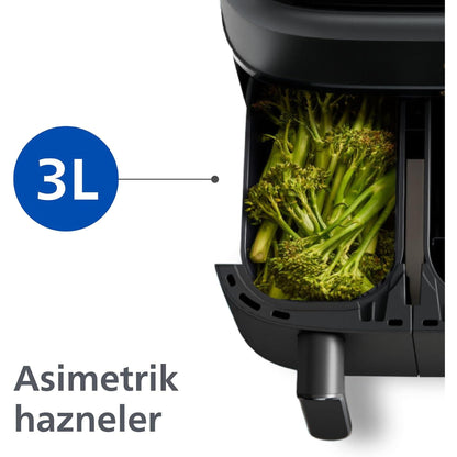 Philips HD9243/90 Airfryer Fritöz, 0.8 kg, 4.1 L Kapasite Siyah