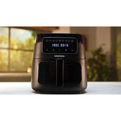 Grundig AirFit XXL Camlı Airfryer FRY 7320 7,6 Litre - Siyah