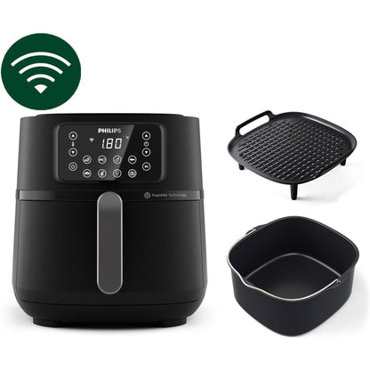 Philips HD9243/90 Airfryer Fritöz, 0.8 kg, 4.1 L Kapasite Siyah