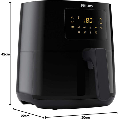 Philips HD9243/90 Airfryer Fritöz, 0.8 kg, 4.1 L Kapasite Siyah