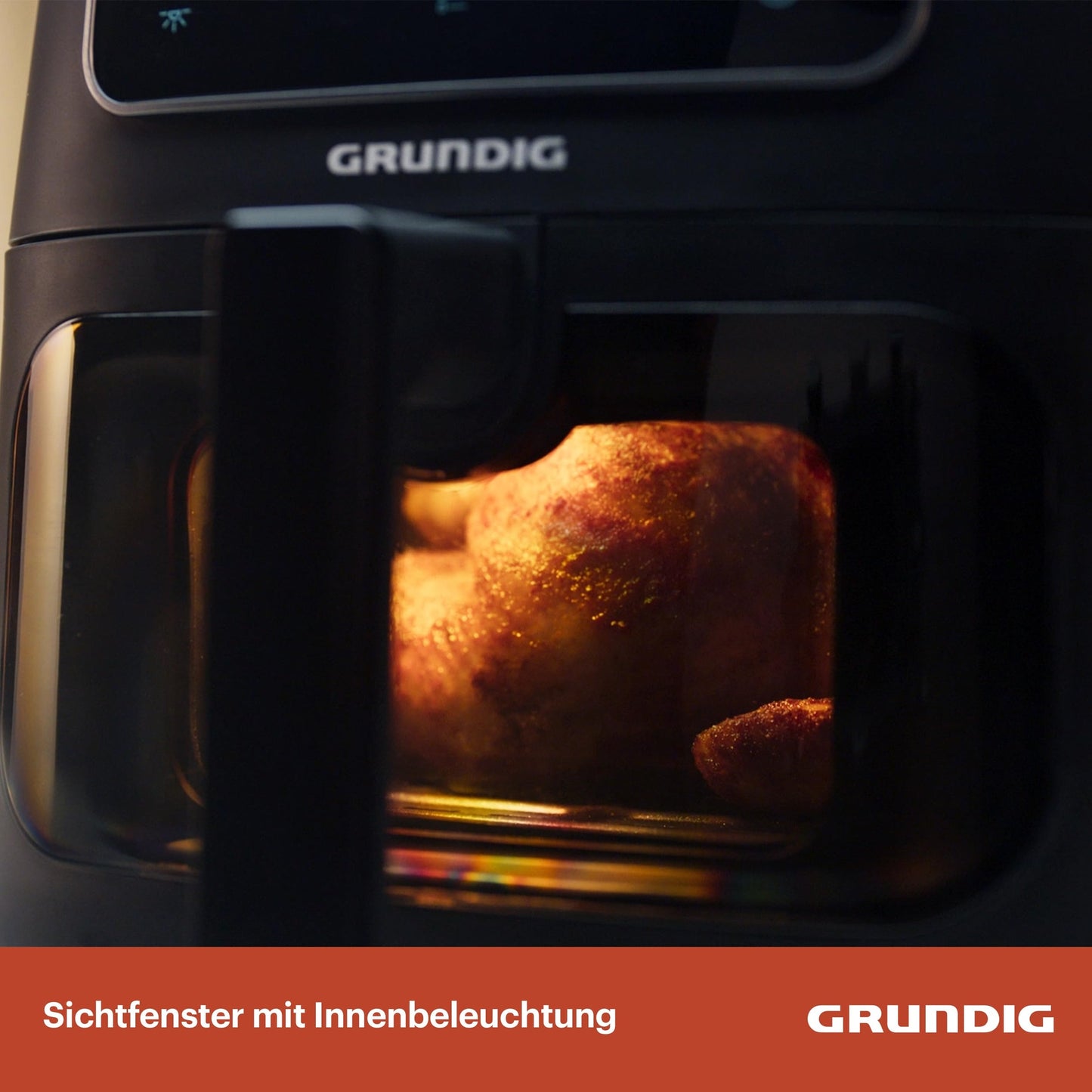 Grundig AirFit XXL Camlı Airfryer FRY 7320 7,6 Litre - Siyah