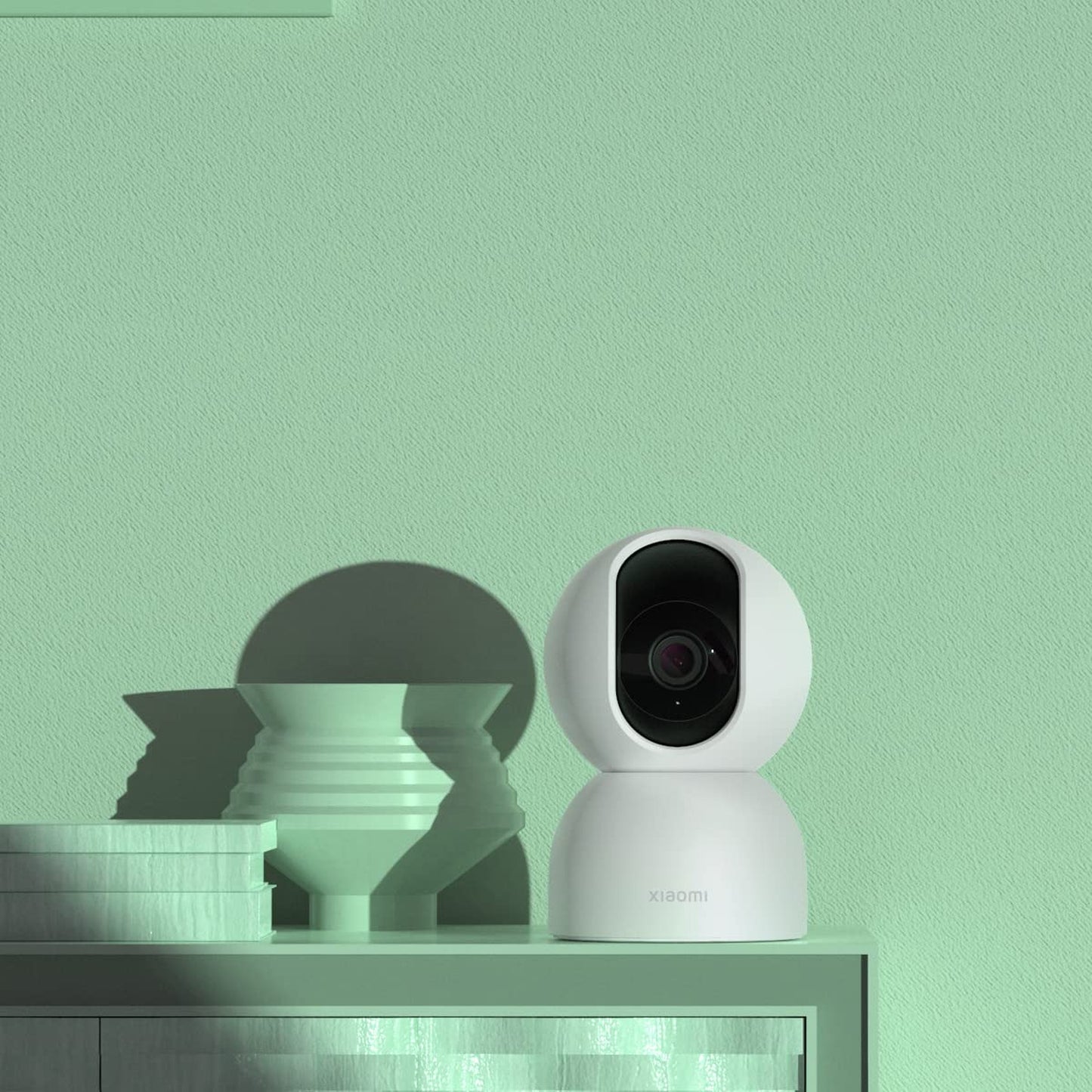 Xiaomi Akıllı Kamera C200, 1080p WiFi Kamera, Bebek Monitörü, İç Mekan Kamerası, Evcil Hayvan Kamerası, Gece Görüşü, 360° Dönen Başlık, Beyaz