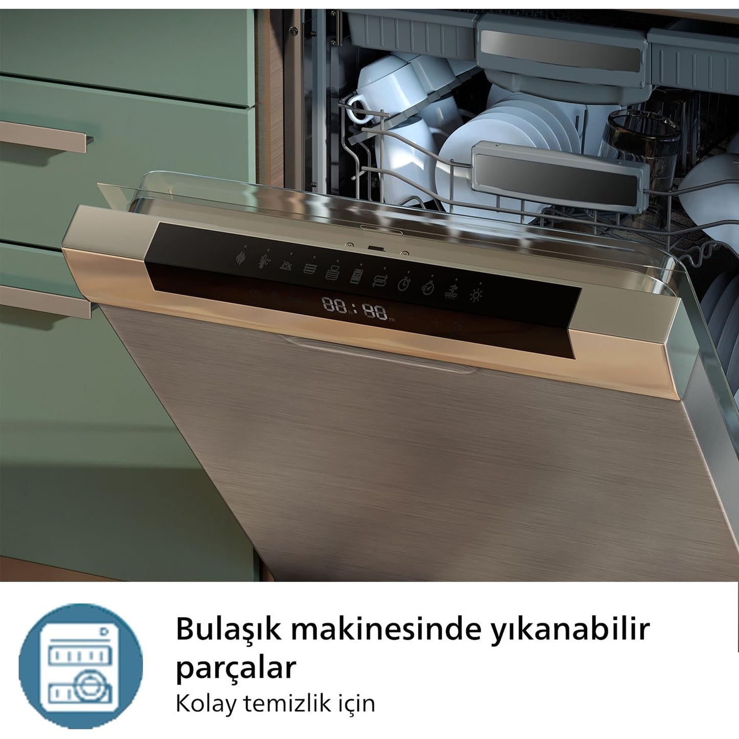 Philips HD9243/90 Airfryer Fritöz, 0.8 kg, 4.1 L Kapasite Siyah