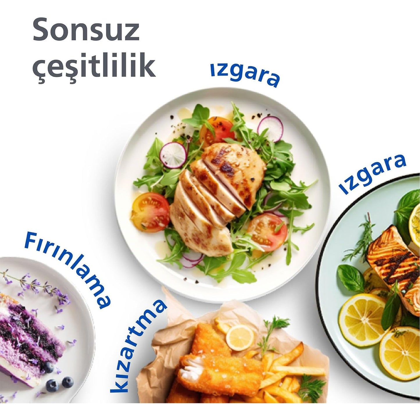 Philips HD9243/90 Airfryer Fritöz, 0.8 kg, 4.1 L Kapasite Siyah
