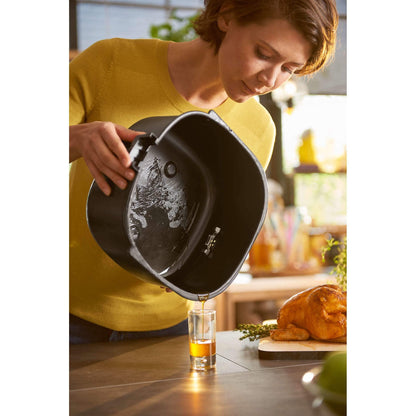Philips HD9243/90 Airfryer Fritöz, 0.8 kg, 4.1 L Kapasite Siyah