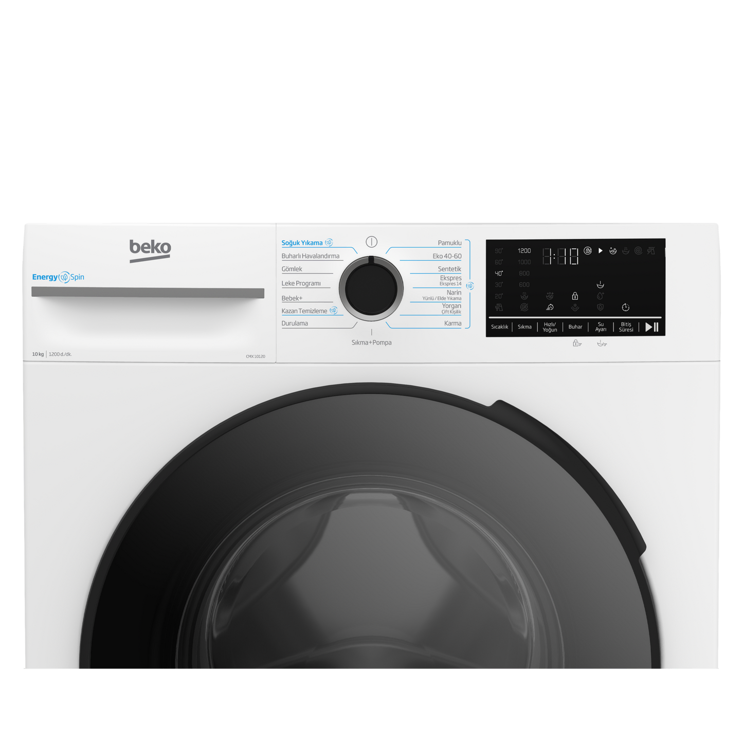 Beko CMX 10120 | 10 kg 1000 Devir Çamaşır Makinesi