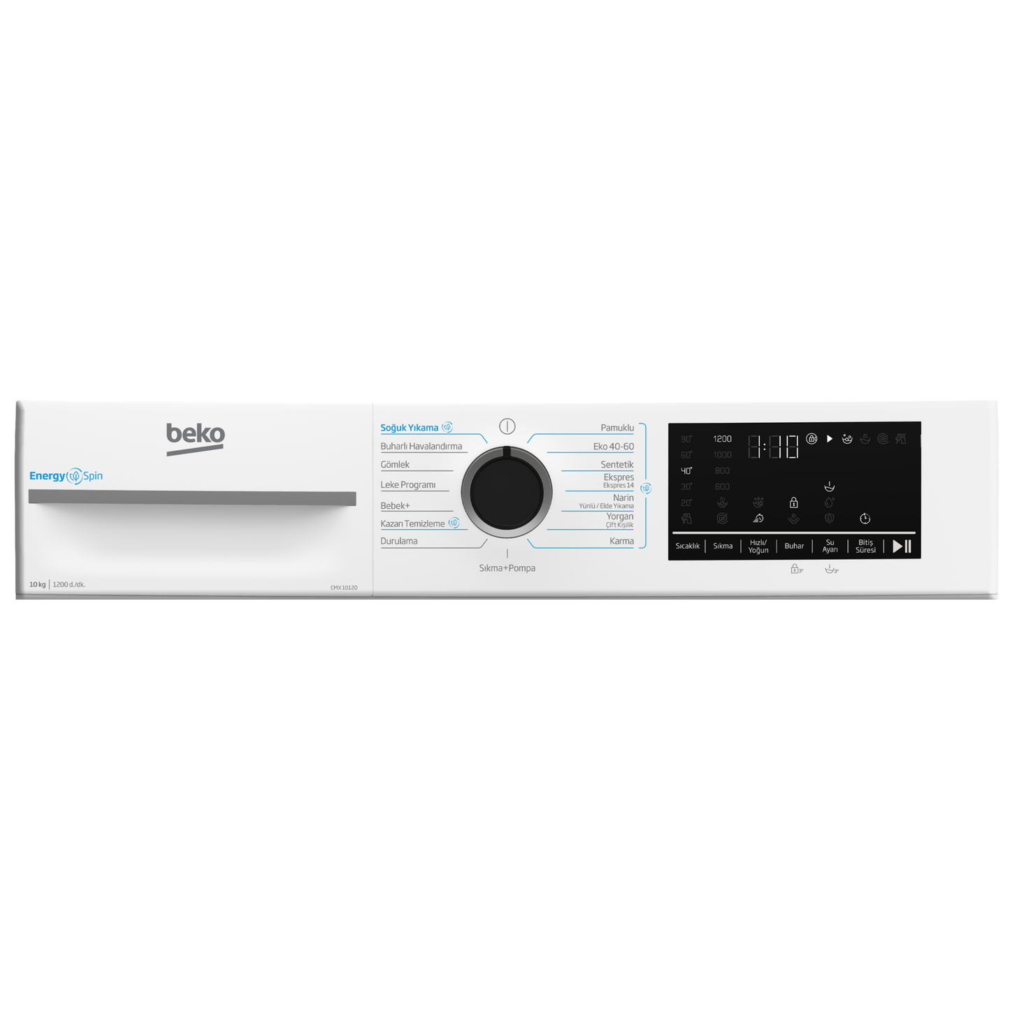 Beko CMX 10120 | 10 kg 1000 Devir Çamaşır Makinesi