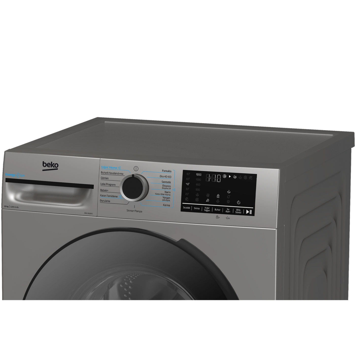 Beko CMX 10120 S / 10 KG 1000 Devir Çamaşır Makinesi