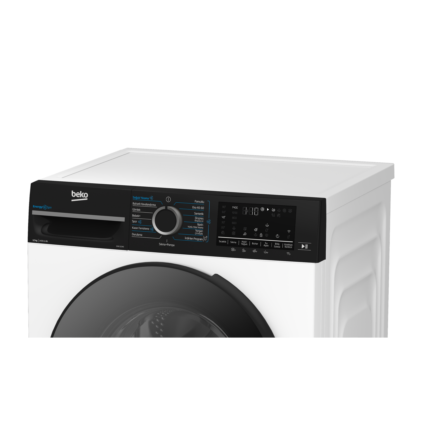 Beko CMX 12140 | 12 KG 1400 Devir Çamaşır Makinesi